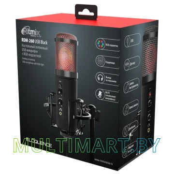 Микрофон Ritmix RDM-260 USB Eloquence картинка 7